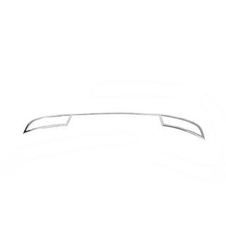 Coperture terminali paraurti posteriore Carmos (3 pz, acciaio inox) foto 4