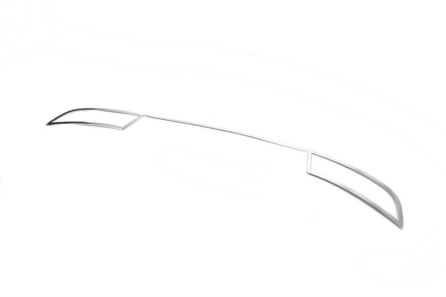 Skoda Superb 2015-2024 Coperture terminali paraurti posteriore Carmos (3 pz, acciaio inox) Foto 5