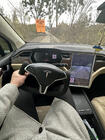 Tesla Model X 2015- Volante sportivo (Alcantara, carbonio, riscaldato) foto 2
