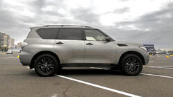 Nissan Armada 2016-2024 Pedane Laterali New Vision Grey (2 pz, Alluminio) foto 4