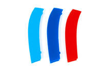 BMW 5 Series F10/F11 2010–2016 Inserti griglia 2010-2013 (3 pz) foto 4