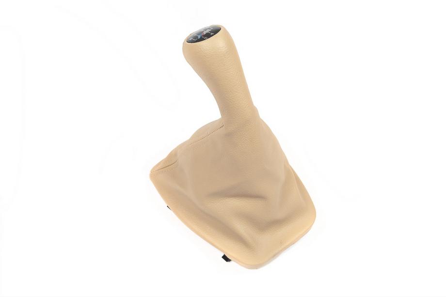 BMW 3 Series E46 1998-2006 Cuffia cambio + pomello OEM (beige) Foto 5