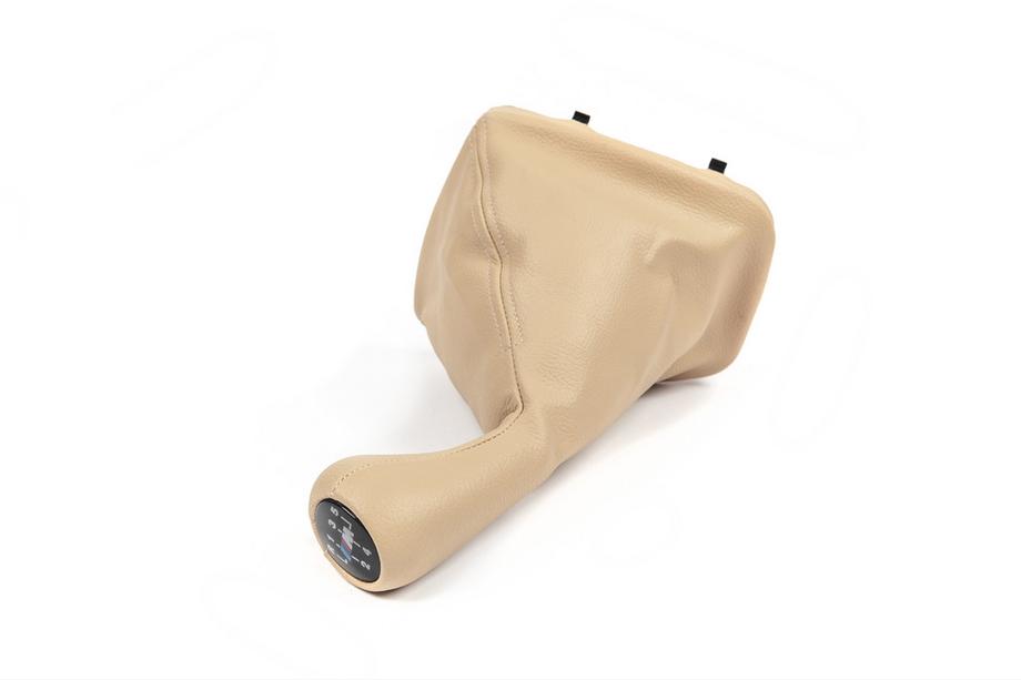 BMW 3 Series E46 1998-2006 Cuffia cambio + pomello OEM (beige) Foto 4