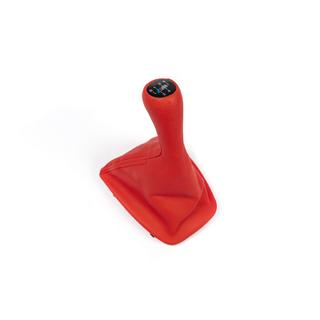 Cuffia cambio + pomello OEM (rosso) foto 3