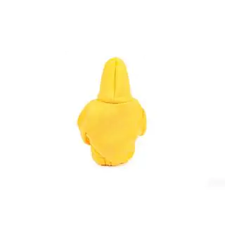 Copri leva cambio stile felpa con cappuccio (giallo, cordoncino nero) foto 4