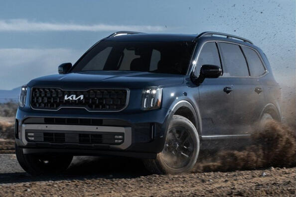 Panoramica del crossover KIA Telluride aggiornato