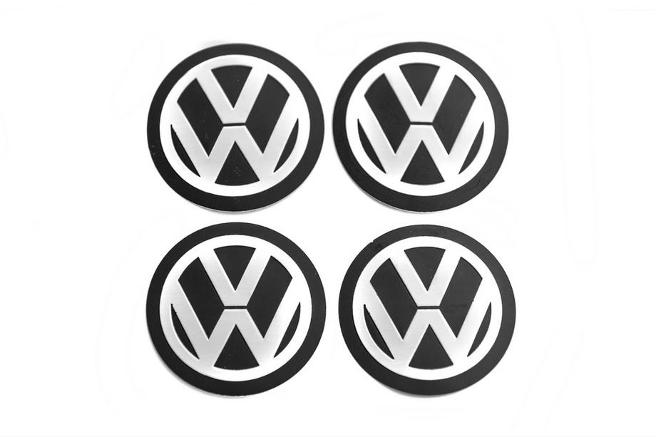 Volkswagen Adesivi per coprimozzo 90mm (4pz) Foto 2