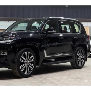 Modanature nere per porte F-Sport bianco+nero (4 pz, ABS) foto 4