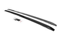 Lexus LX570/450d 2008-2022 Barre Tetto Nere 2008-2015 (Design 2018, 2 pz) foto 1