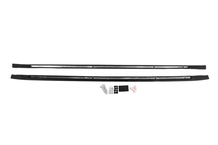 Lexus LX570/450d 2008-2022 Barre Tetto Nere 2008-2015 (Design 2018, 2 pz) Foto 5