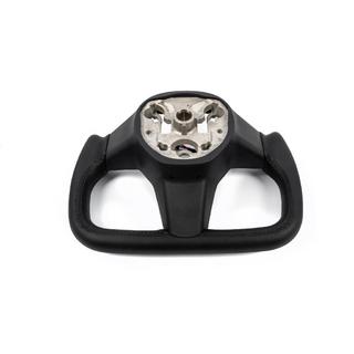 Volante stile timone (Similpelle, Carbonio, con riscaldamento) Tesla Model Y 2020- foto 4