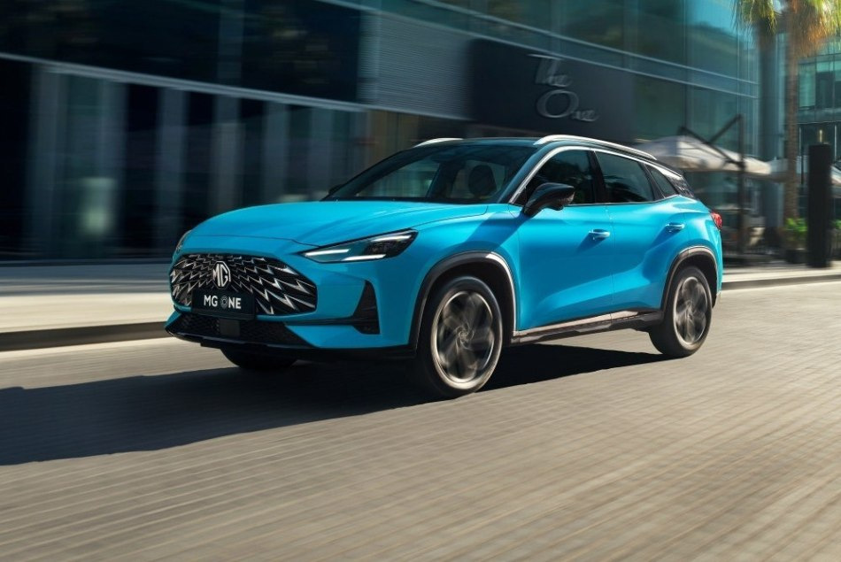 Panoramica del crossover compatto a trazione anteriore MG ONE