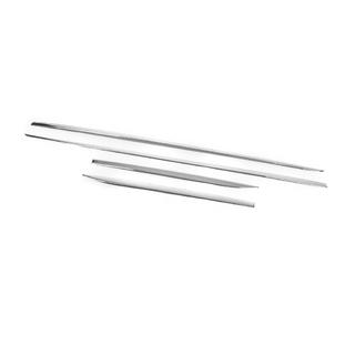 Modanature porte OmsaLine (4 pz, acciaio inox) foto 3