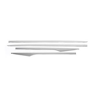 Modanature porte OmsaLine (4 pz, acciaio inox) Hyundai I-20 2020- foto 2