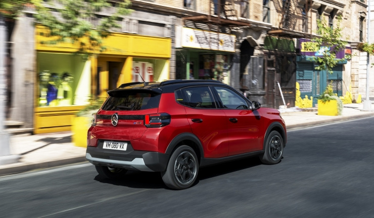 Crossover elettrico Citroen e-C3