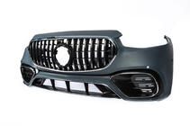 Mercedes S-class W223 2020- Kit estetico AMG S63 con minigonne laterali foto 4