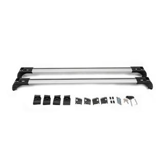 Barre portatutto per barre longitudinali integrate con chiave Skybar V2 (2 pz) BMW X3 F25 2011-2018 foto 3