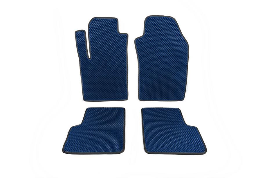 Fiat 500/500L 2013-2022 Tappetini EVA (Per 500, Blu) Image