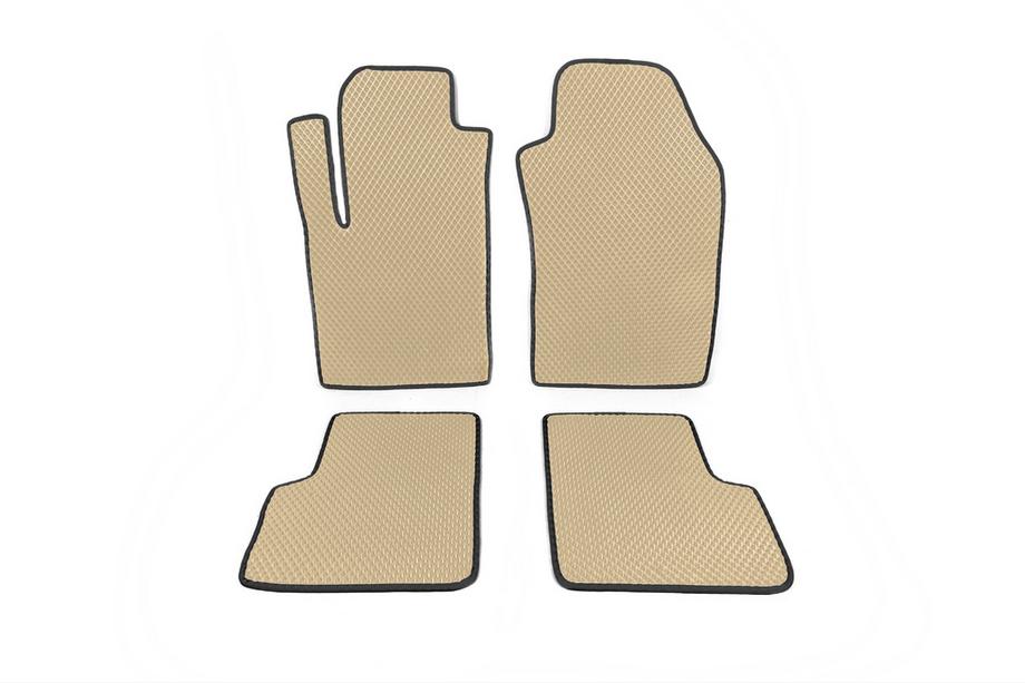 Fiat 500/500L 2013-2022 Tappetini EVA (per 500, Beige) Image