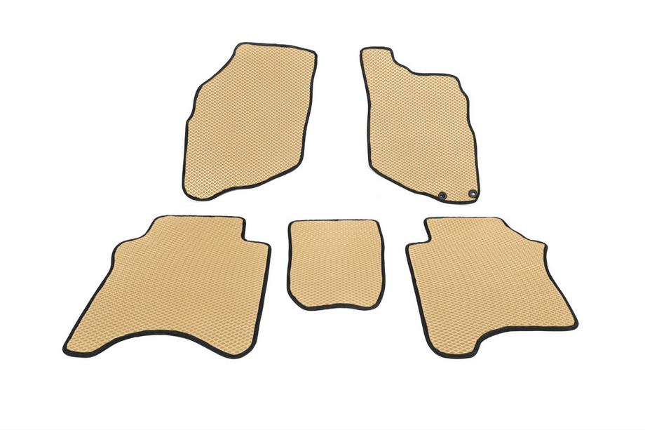 Honda FIT/Jazz 2002-2008 Tappetini EVA (Beige) Image