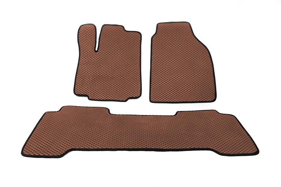 Honda Pilot 2002-2008 Tappetini EVA (Marrone) Image