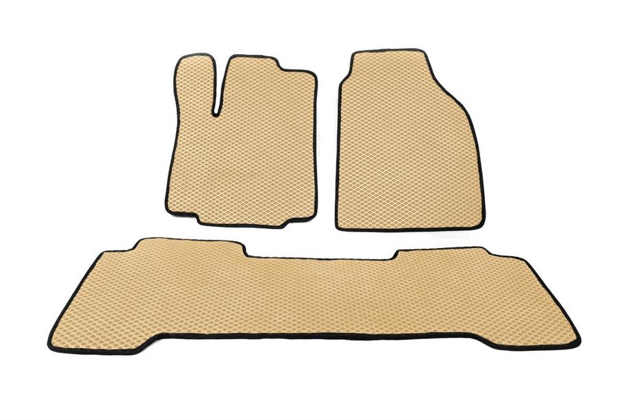 Honda Pilot 2002-2008 Tappetini EVA (Beige) Image
