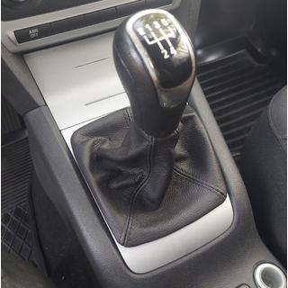 Cuffia cambio in pelle Skoda Octavia II A5 2010-2013 foto 3