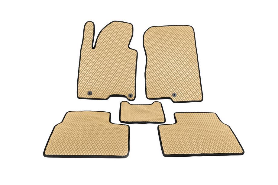 Kia Ceed 2012-2018 Tappetini EVA (Beige) Image