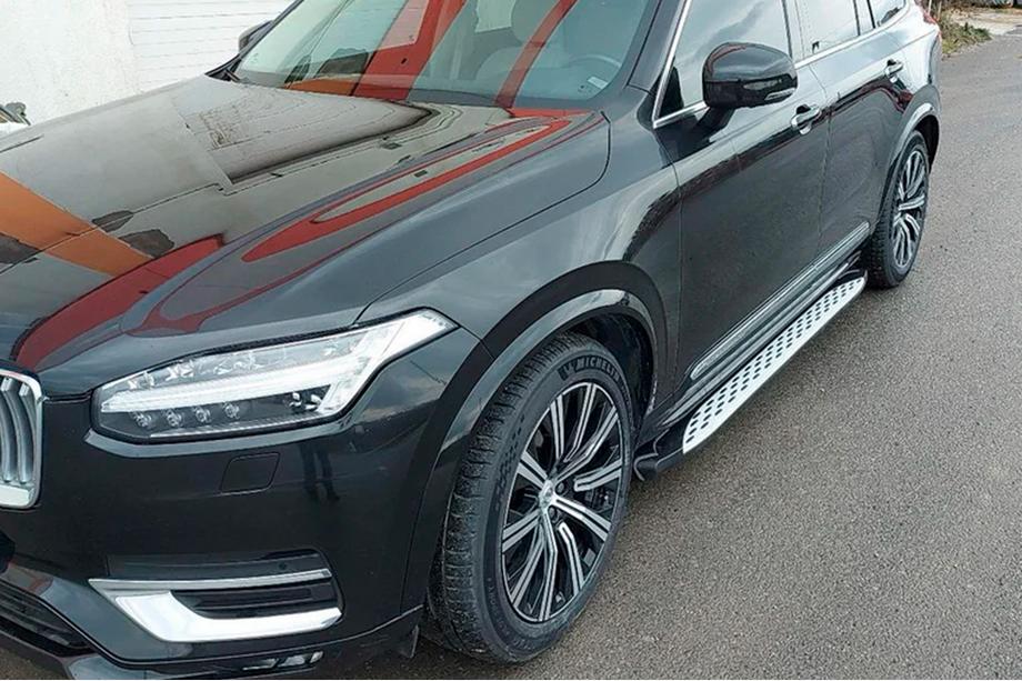 Volvo XC90 2015- Pedane Laterali Shining (2 pz, Alluminio) Foto 13