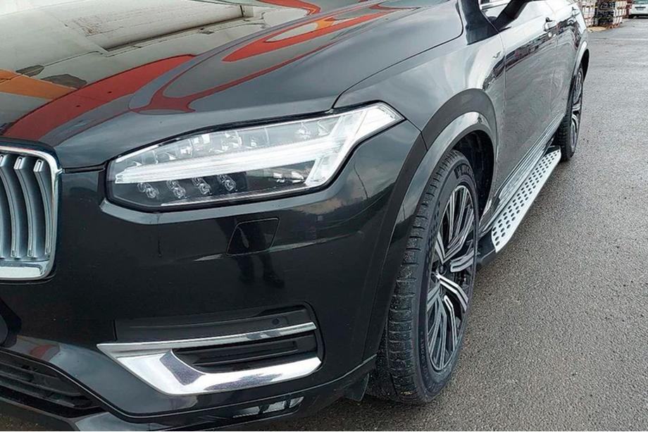 Volvo XC90 2015- Pedane Laterali Shining (2 pz, Alluminio) Foto 14