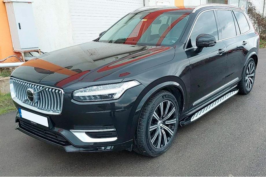 Volvo XC90 2015- Pedane Laterali Shining (2 pz, Alluminio) Foto 4