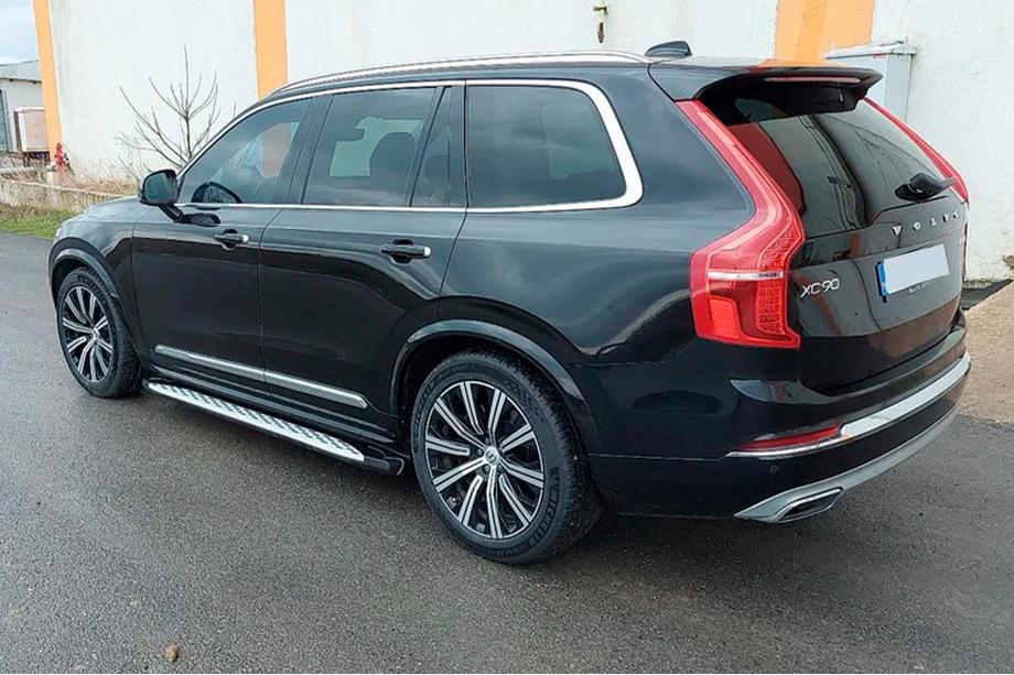 Volvo XC90 2015- Pedane Laterali Shining (2 pz, Alluminio) Foto 6