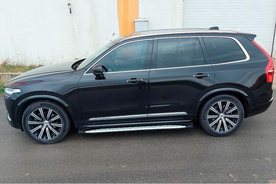 Volvo XC90 2015- Pedane Laterali Shining (2 pz, Alluminio) Foto 8