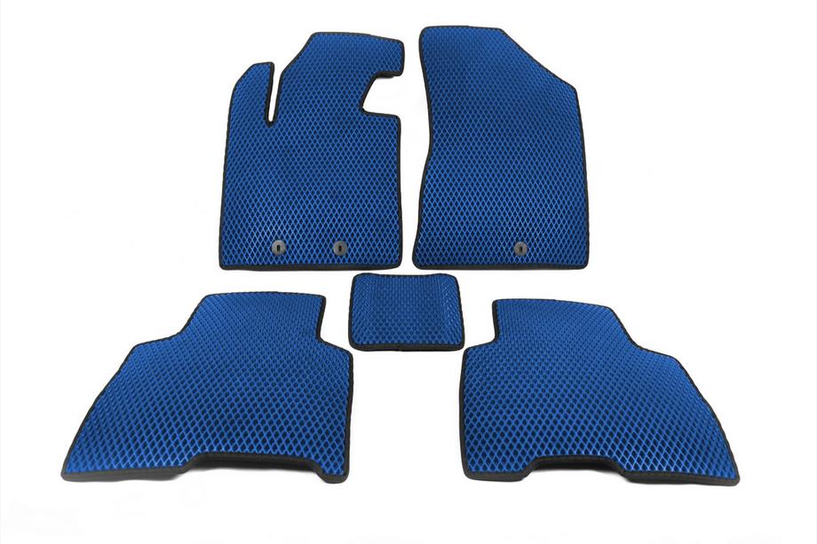 Kia Sorento II XM 2009-2014 Tappetini 2012-2014 (EVA, Blu) Image