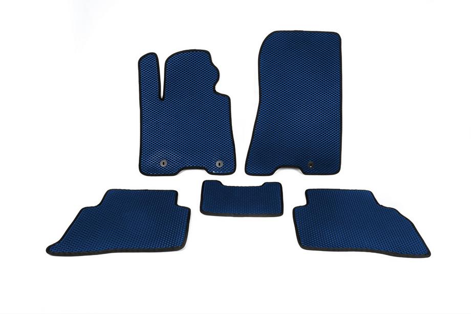 Kia Sportage 2015-2021 Tappetini EVA (Blu) Image
