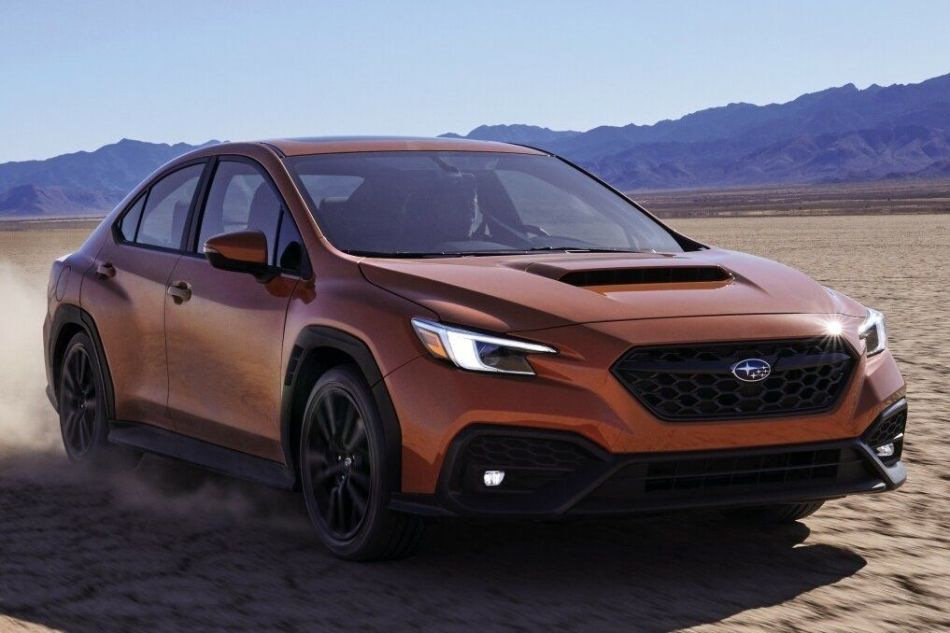 La quinta generazione della berlina sportiva Subaru WRX