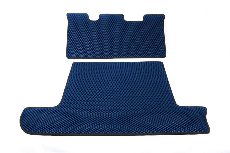 Lexus LX470 1998-2007 Tappetino bagagliaio 2 pz Blu (EVA, 7 posti) Foto 1