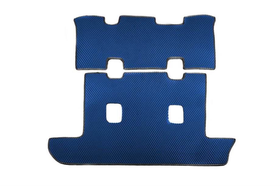 Lexus LX470 1998-2007 Tappetino bagagliaio 2 pz Blu (EVA, 7 posti) Foto 2
