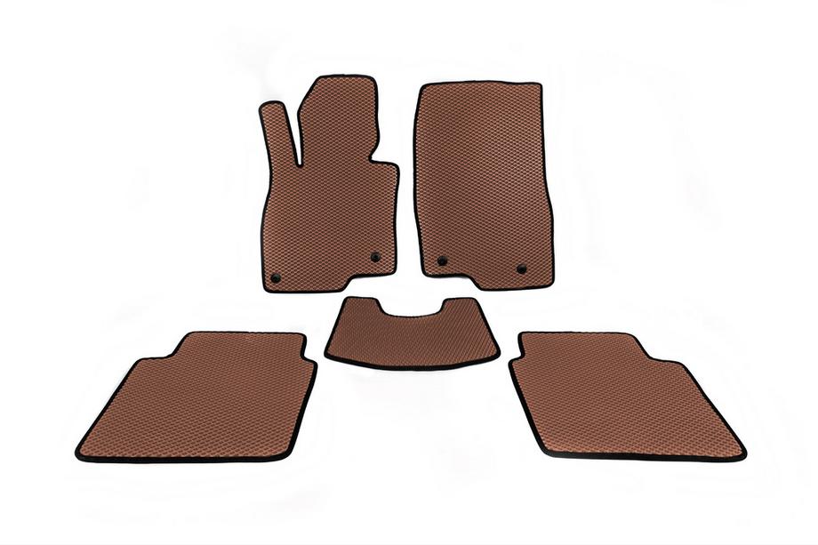 Mazda 6 2012-2024 Tappetini EVA (Marrone) Image