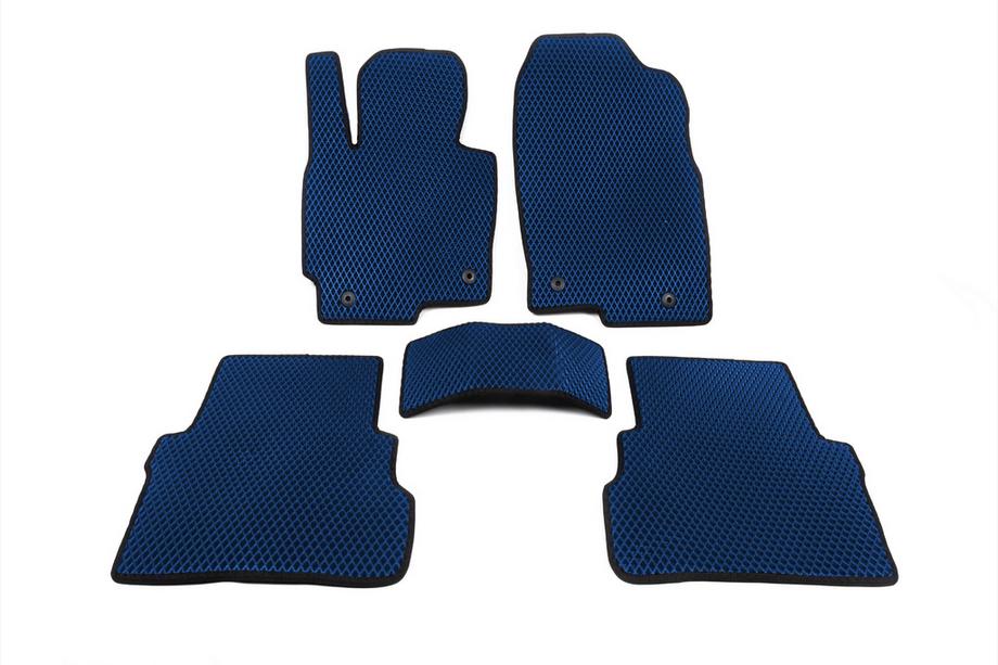Mazda CX-5 2012-2017 Tappetini EVA (Blu) Image