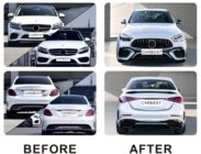 Mercedes C-class W205 2014-2021 Kit Restyling per W206 AMG foto 2