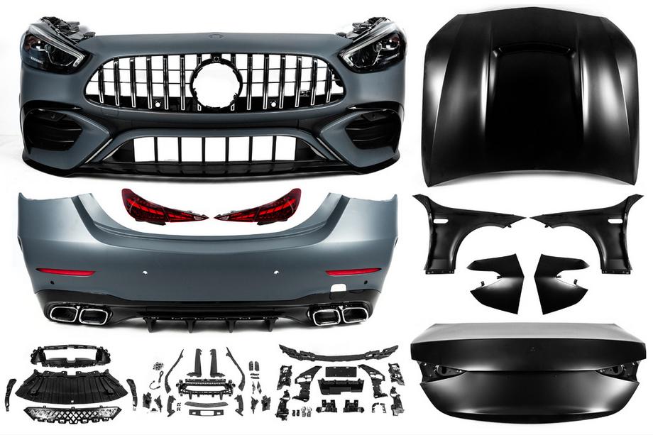 Mercedes C-class W205 2014-2021 Kit Restyling per W206 AMG Image