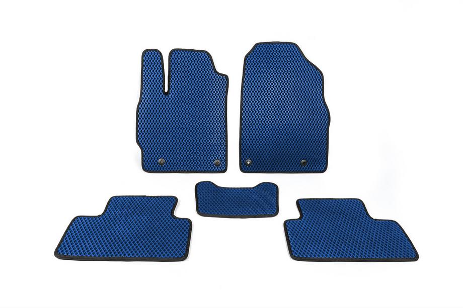 Mazda CX-7 2006-2012 Tappetini EVA (Benzina, Blu) Image