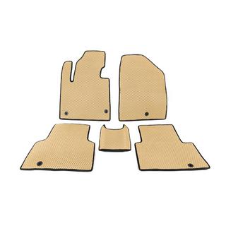 Tappetini 5 Posti (EVA, Beige) Hyundai Santa Fe 3 2012-2018 foto 1