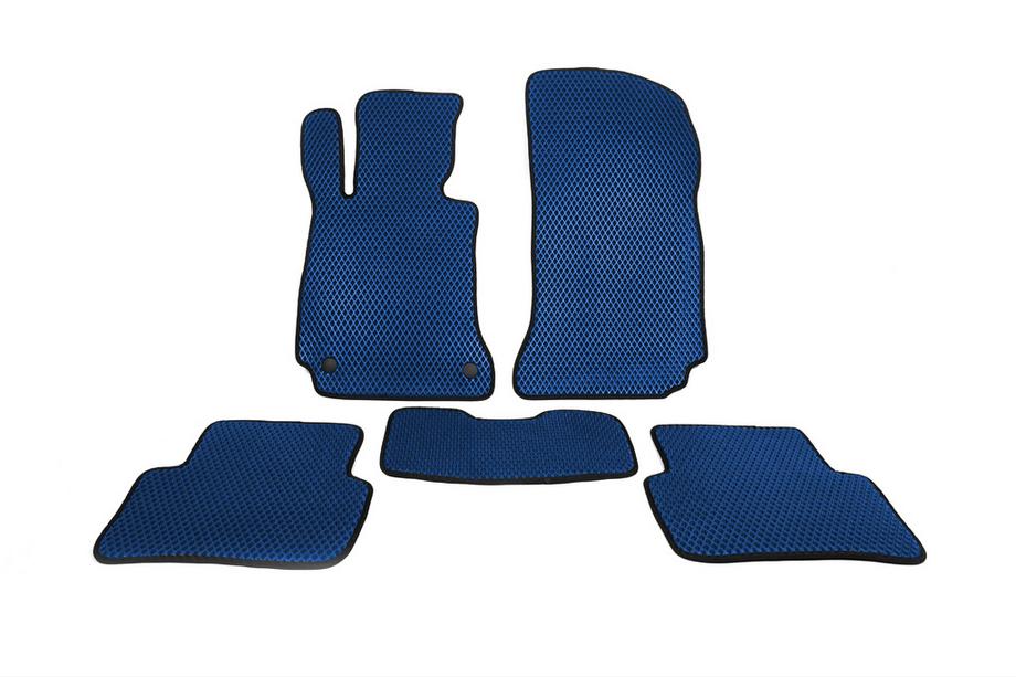 Mercedes C-class W204 2007-2015 Tappetini EVA (Blu) Image