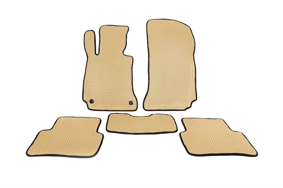 Mercedes C-class W204 2007-2015 Tappetini EVA (Beige) Image