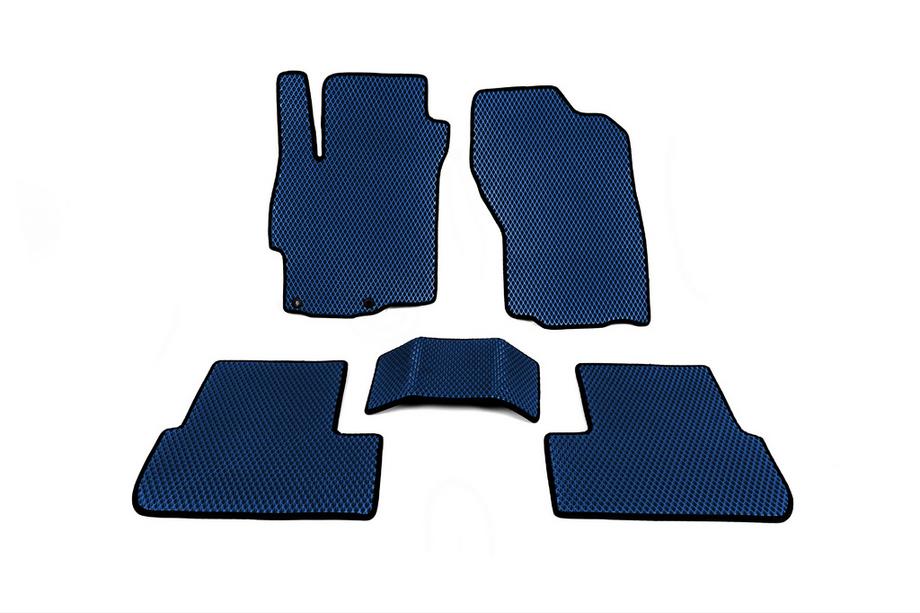 Mitsubishi Lancer X 2008- Tappetini EVA (Blu) Image