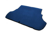Mitsubishi Lancer X 2008- Tappetino bagagliaio EVA Blu foto 2