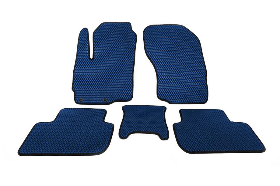 Mitsubishi Outlander 2012-2021 Tappetini EVA (Blu) Image