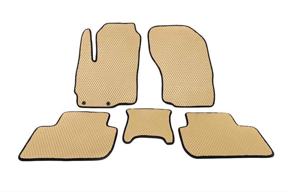 Mitsubishi Outlander 2012-2021 Tappetini EVA (Beige) Image